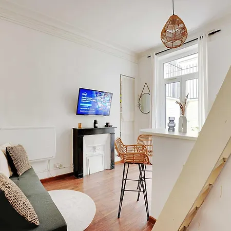 Charming 1br-2p - Batignolles Vakantiehuis Parijs