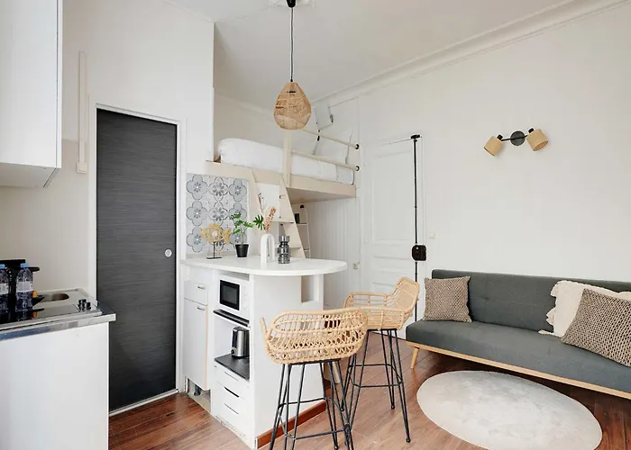 Vakantiehuis Charming 1br-2p - Batignolles Parijs