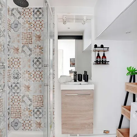 別荘 Charming 1br-2p - Batignolles *