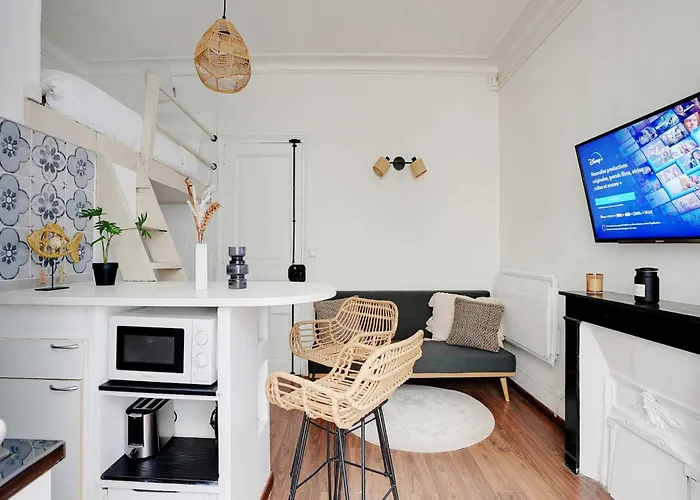 Charming 1br-2p - Batignolles Prázdninový dům