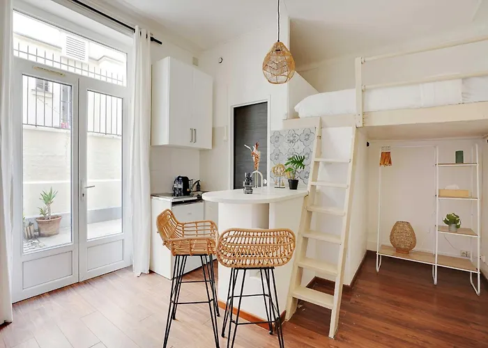 Prázdninový dům Charming 1br-2p - Batignolles *